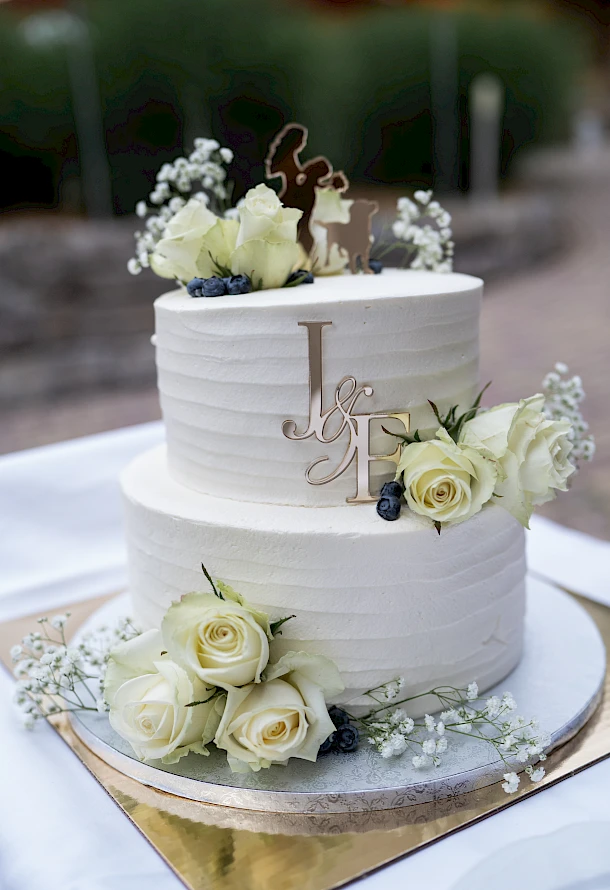 Detailbilder Hochzeitstorte