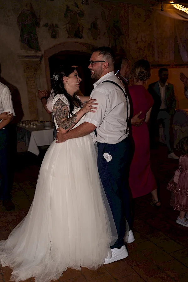 Hochzeitstanz zur Eröffnung der Tanzfläche